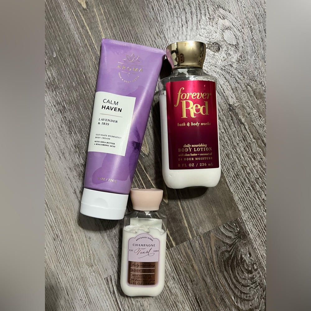 Bath and Body Works Body Lotions Bundle